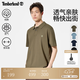 添柏嵐（Timberland）官方男裝POLO衫短袖T恤夏通勤透氣寬松簡約A63YQ A63YQA58/軍綠色 XL