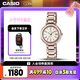 卡西歐（CASIO）手表女SHEEN表簡(jiǎn)約學(xué)生石英考試日韓表七夕禮物SHE-4531CG-7A