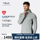 Rab睿坡Xenair Alpine戶外徒步運動夾克連帽輕量金標P棉服男  QIP-41 黑色BLK L