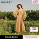 moussy 【劉亦菲同款】南法度假風碎花浪漫優雅連衣裙028ISX33-3711 070米色 M