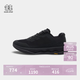 KOLON SPORT/可隆戶外休閑鞋 男女同款耐磨VIBRAM城市鞋 LUFC5MT402-BK 黑色 39 (245mm)