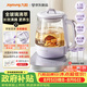 九陽（Joyoung）1.5L全玻璃沸萃養(yǎng)生壺煮茶器 0膠水玻璃濾網(wǎng)燉盅 花茶壺?zé)匾惑w恒溫全自動(dòng)電熱水壺15WY10J