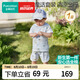 全棉時(shí)代嬰兒衣服兒童夏季套裝男女童分體短袖1-3歲吸汗小童衣服