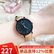 卡西歐（CASIO） 手表女 時尚簡約大表盤指針手表女士商務超薄石英腕表情人節禮物 LTP-VT02BL-1A