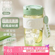 物生物（RELEA）玻璃杯水杯大容量女士咖啡杯吸管杯耐高溫泡茶杯學(xué)生杯子生日禮物