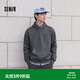 森馬（Semir）[商場同款]連帽衛衣男質感仿麂皮絨25秋印花繡花上衣101525116101