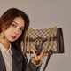 酷奇袋鼠包包酷奇女包品牌單肩包奢侈女士斜挎包百搭印花包情人節(jié)生日禮物  咖啡色 禮盒包裝