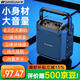 山水（SANSUI）無線藍牙音箱戶外大音量廣場舞音響小型家用收音機手提便攜地攤擺攤喇叭收錢碼語音播報 SK80 無麥