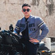 杜漢（DUHAN）摩托車騎行服男款夏季網(wǎng)眼通風(fēng)夾克機(jī)車賽車服防摔外套騎士服裝備 灰色 M
