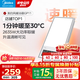 美的（Midea）風暖式浴霸暖風燈照明排氣五合一體機集成吊頂無線衛(wèi)生間浴室機 GP11琴鍵丨4合一速暖丨溫度可視
