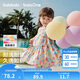 巴拉巴拉童裝兒童連衣裙女童裙子2026夏裝新款嬰兒衣服寶寶公主裙甜美洋氣