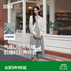 森馬（Semir）連衣裙女夏季U領(lǐng)吊帶裙肌理翻領(lǐng)襯衫風(fēng)松弛感兩件套101325114024
