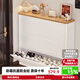 帥仕（shuaishi）鋼制鞋柜窄鞋架門口入戶柜超薄翻斗鞋子收納柜一體靠墻玄關(guān)儲物柜 【升級24CM加寬版-容量翻倍】3層100長