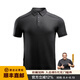 龍牙五代阿波羅短袖POLO衫男戶外翻領透氣衫諜影灰180/104B