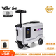 Walker Shop【2026年新款】電動行李箱可騎坐可上飛機智能騎行拉桿箱旅行箱 高級銀【明日達】 20英寸 登機箱【直接帶上飛機座艙】