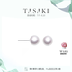 TASAKI 塔思琦[七夕禮物] Basic阿古屋akoya珍珠耳環耳釘 白金 8.0mm