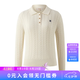 ELAND衣戀毛衣女長袖翻領套頭針織衫新款 象牙白/白色(39)Ivory M /165