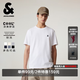 杰克·瓊斯（JACK&JONES）26年男裝新款【涼感】短袖T恤男士簡約純色透氣打底耐洗半袖 A06本白色 常規(guī) M （175）