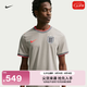 耐克英格蘭隊男子速干短袖足球上衣夏季新款NIKE X PALACE IH1670 052青灰/亮深紅/亮深紅 M