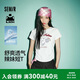 森馬（Semir）涼感T|羅小黑短袖T恤女夏短款修身正肩2026趣味衣服109326100044
