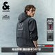 杰克·瓊斯（JACK&JONES）夏季男款夾克略寬松版型BASQUIAT藝術家聯名系列男裝2262UL003 E44黑砂色 常規 L （180）