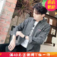 嘉曄韓版格子男款襯衫男長(zhǎng)袖標(biāo)準(zhǔn)型襯衣青春休閑百搭上衣服薄款外套潮流 G1806黑色 2XL碼135-150斤