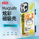 東來(lái)也【兩件5折】適用蘋(píng)果14手機殼iPhone14 Pro Max磁吸13散熱軟殼12防指紋全包圍磨砂防摔保護套 拼貼系列-奉旨發(fā)財【magsafe磁吸殼】 iPhone 14 Pro