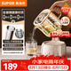 蘇泊爾（SUPOR）養生壺 煮茶壺 保溫壺 全玻璃養家用1L迷你養生杯煮茶器花茶壺 全玻璃0涂層0膠水 SW-10Y08Q 【800W大功率】輕音燉煮 1L