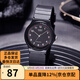 卡西歐（CASIO）手表女 時尚簡約防水 小黑表 學生運動手表 喬妹同款情人節禮物 MQ-24-1B 請回答1988同款