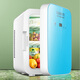 索美特車(chē)家兩用小冰箱2-8度冷藏胰島赫賽汀生長(cháng)激疫苗老人醫藥品恒溫箱 8升數顯溫控藍色立式 家用款