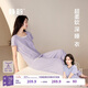 靜韻【秦嵐同款 深睡衣70】超柔軟涼感型情侶睡衣女夏季家居服套裝男