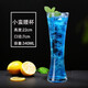 費(fèi)納斯（FEiNASi）酒吧家用玻璃果汁杯 飲料杯 冷水杯 啤酒杯 奶昔杯奶茶杯 小蠻腰杯 /單個(gè) 340ml