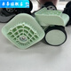勤凱行李箱萬(wàn)向輪可拆卸拉桿箱旅行箱腳輪轱轆密碼箱皮箱輪子配件 異形框輪子淡綠色1個(gè)(有工具)
