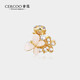 奢蔻（Cercoo）七夕情人節(jié)禮物異域蝴蝶卷系列發(fā)夾珍珠小抓夾小巧精致韓國送女友