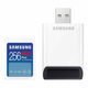 SAMSUNG 三星 PRO Plus 256GB內(nèi)存卡+讀卡器套裝 高速PRO藍(lán)卡 SD存儲(chǔ)卡 C10/U3/V30 適用微單/單反相機(jī)