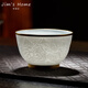 季慕家描金雕刻高檔主人杯中式景德鎮陶瓷品茗杯個(gè)人專(zhuān)用功夫茶具送禮 描金雕刻主人杯-長(cháng)城杯 200mL以下