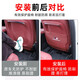 今品適用于寶馬座椅防踢墊X3X4X5L專(zhuān)用3系5系ix3后排i3車(chē)內裝飾用品 23-25款3系/4系【火山紅】防踢墊