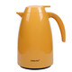 品家家品（PINKAH） 歐式玻璃內(nèi)膽保溫瓶簡(jiǎn)約保溫壺家用暖壺辦公水壺1.5L保溫水壺 橙色 1500ml