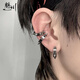 魅川鉚釘耳骨夾耳蝸夾街頭暗黑朋克尖刺鉚釘耳夾耳扣ins男女同款耳環(huán) 6釘【單只】潮人鉚釘耳夾【有/無(wú)