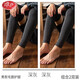 浪莎（LangSha）長(cháng)護腿襪套男過(guò)膝加長(cháng)棉質(zhì)平腳長(cháng)筒護膝保暖神器護小腿防寒黑色冬 2雙裝( 深灰) 均碼 男女同款