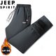 JEEP SPIRIT吉普七夕情人節(jié)禮物休閑褲男秋冬加絨褲潮流保暖內(nèi)束腳不臃腫棉褲