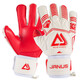 JANUS CONTACT全乳膠護指可拆卸內縫管指成人專(zhuān)業(yè)比賽足球守門(mén)員手套門(mén)將龍門(mén)手套 JA959 紅白色 7號