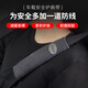 御馬麂皮絨布汽車(chē)安全帶護肩套防勒車(chē)內保險帶保護套加長(cháng)裝飾件用品 護肩套【常規款22cm】1個(gè)-灰色