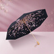 雪堡Vonlilienfeld費(fèi)樂(lè)德雙層防紫外線防曬晴雨遮陽(yáng)傘16骨折疊櫻花傘 8骨雙層傘-晚夜海棠