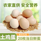 芮瑞 農(nóng)家散養(yǎng)新鮮現(xiàn)撿雞蛋笨雞蛋谷物柴雞蛋初生蛋 單枚40±5g 20枚