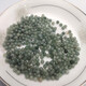 瑾然【100個價】3.5-4毫米天然翡翠A貨玉石散珠 手編繩小圓珠  配珠 3.5毫米特小深豆青色50顆