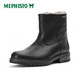 MEPHISTO\馬飛仕圖進(jìn)口羊毛馬丁靴新款加絨男短靴雪地靴子LEONARDO 黑色 42
