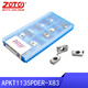 ZOTO硬質(zhì)合金數(shù)控刀片APMT1135/1604加硬涂層銑刀片r0.8刀粒鋼件鋁件  APKT1135PDER-X83 H01