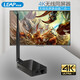 利樂普LEAP 無線4K同屏器HDMI 5G雙頻推送寶airplay手機連接電視投屏帶4K會議投影 黑色