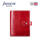 Filofax 英國(guó)進(jìn)口malden 筆記本記事本真牛皮活頁(yè)本2025日程本日記本手帳本商務(wù)辦公 A7 pocket 大紅色028603